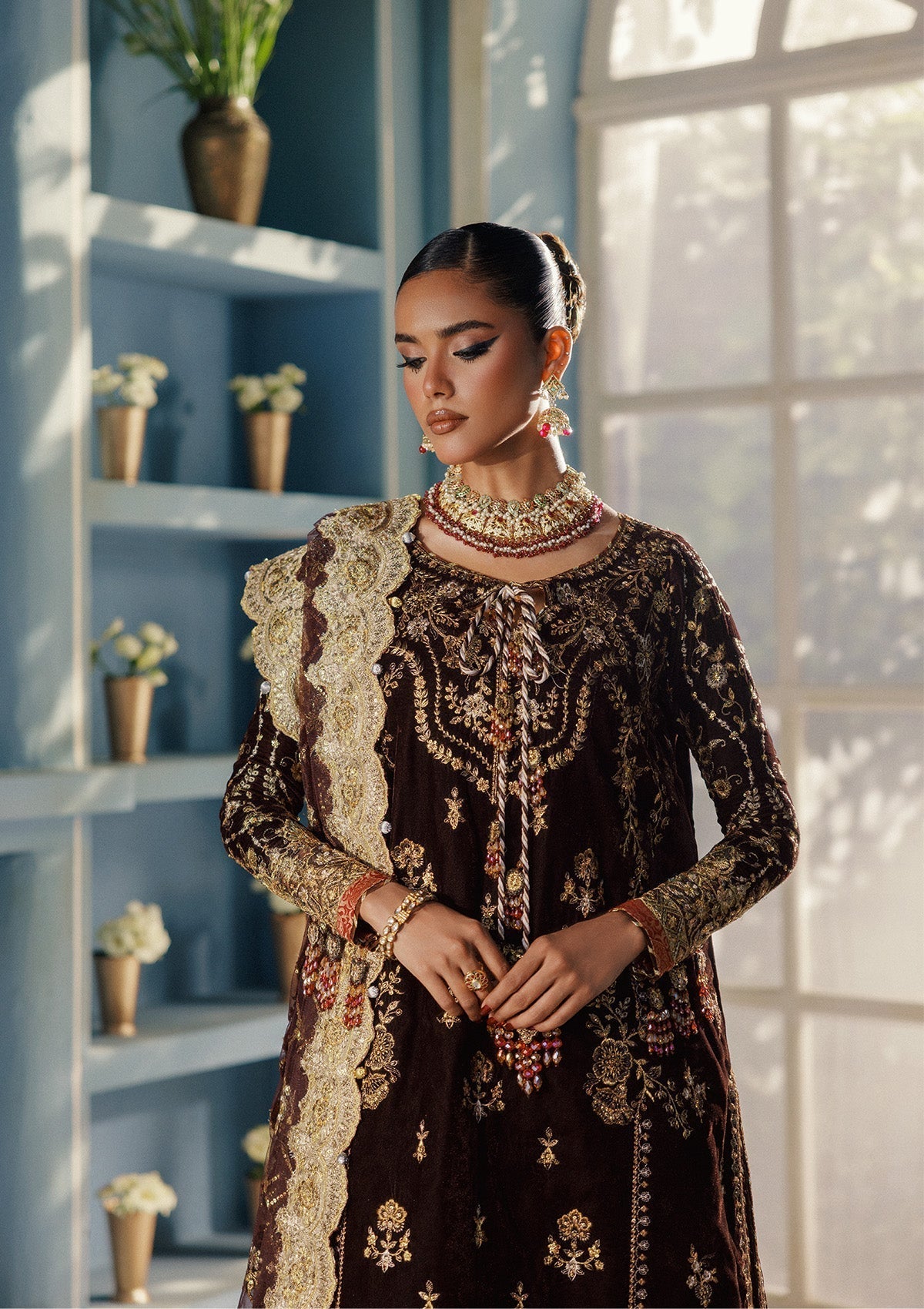 Aik Atelier | Udaipur Velvet 25 | LOOK 06
