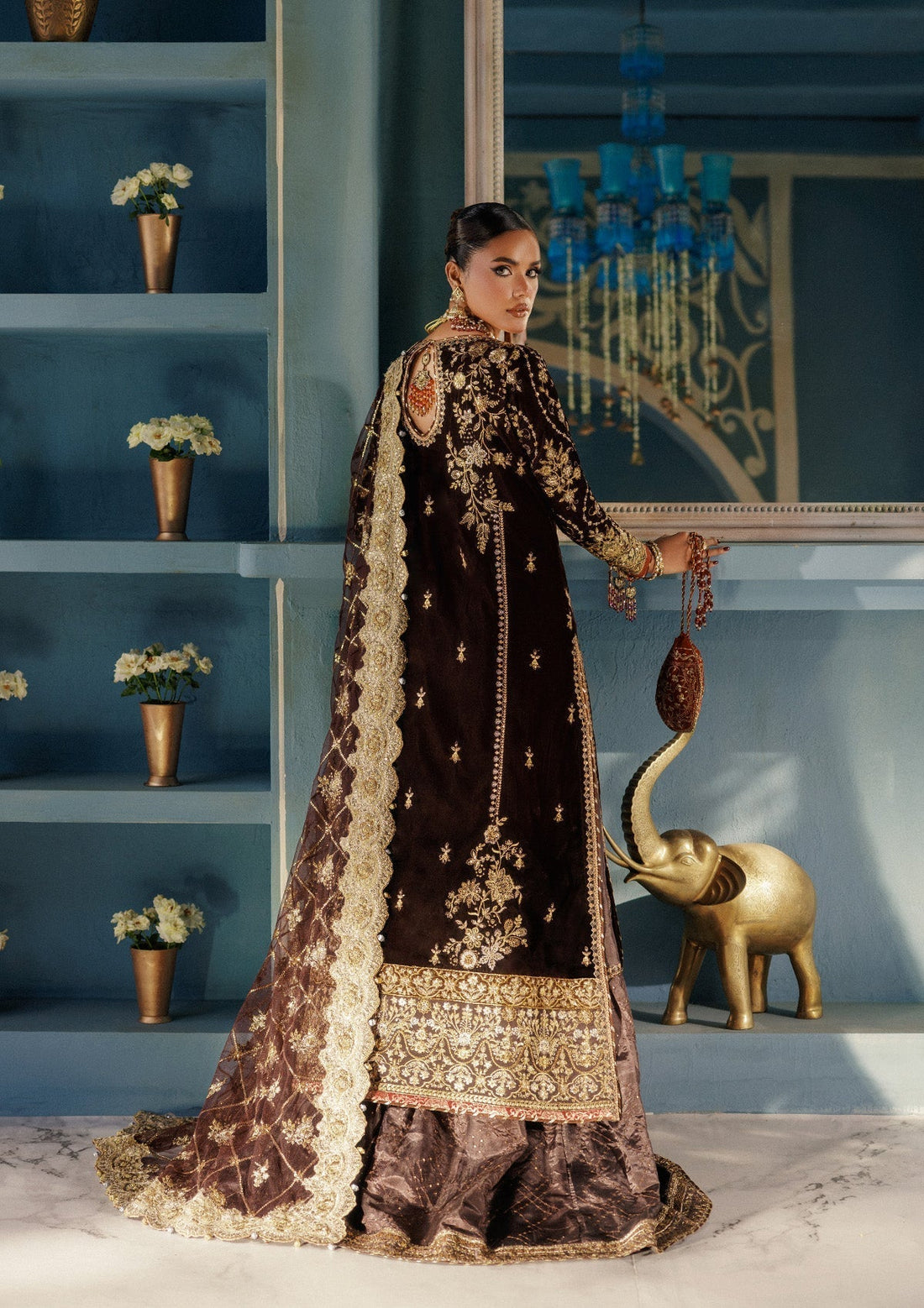 Aik Atelier | Udaipur Velvet 25 | LOOK 06