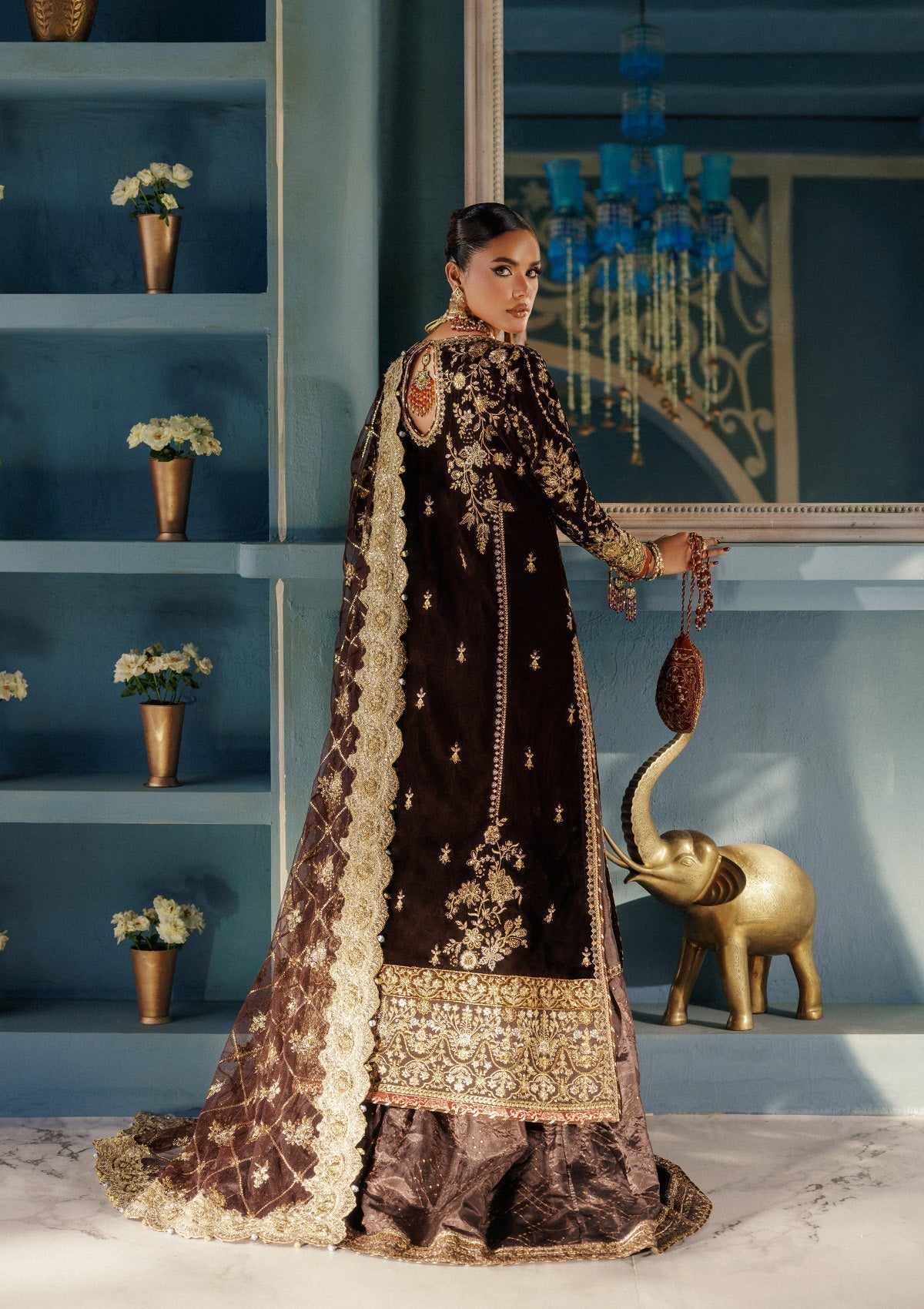 Aik Atelier | Udaipur Velvet 25 | LOOK 06