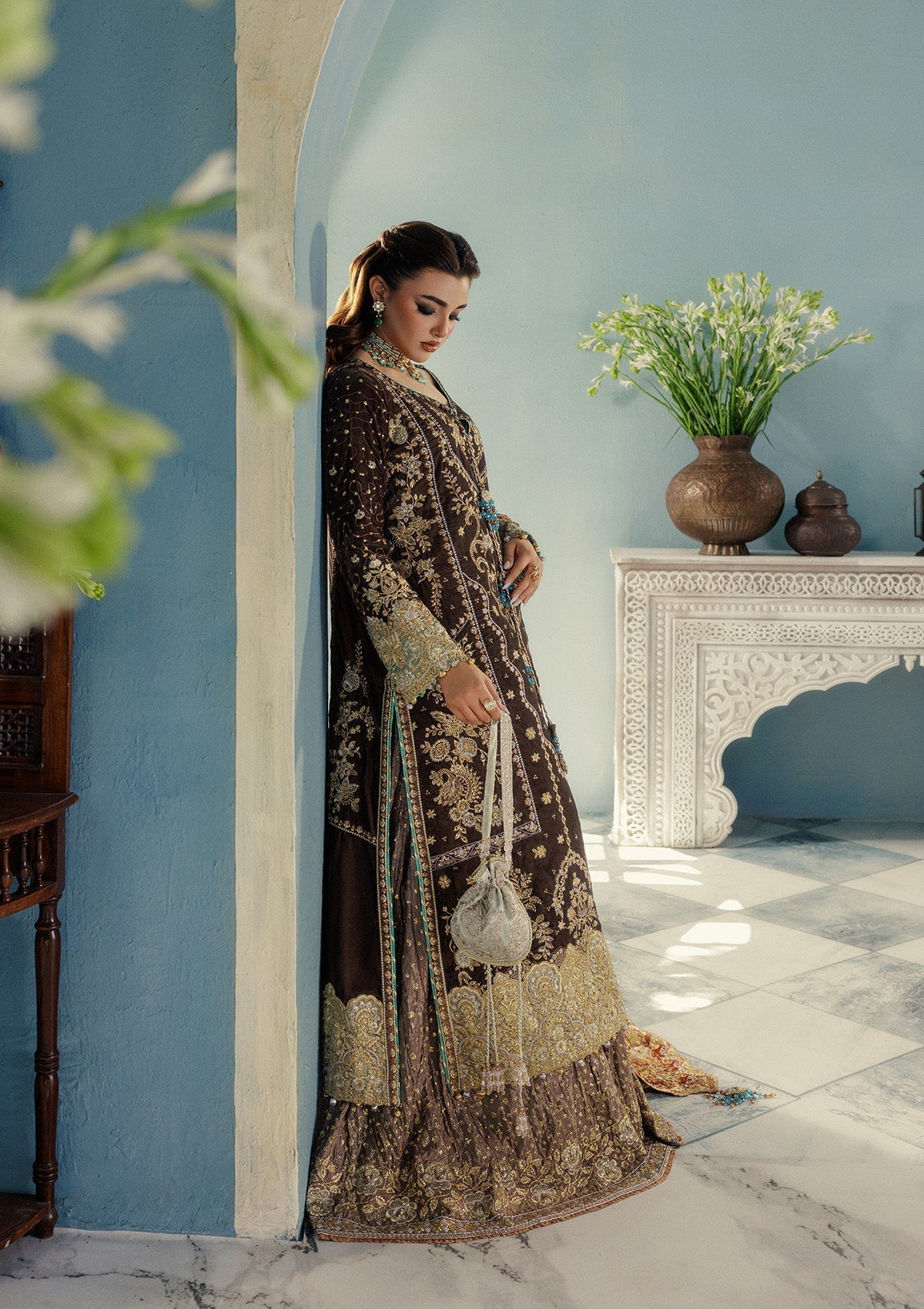 Aik Atelier | Udaipur Velvet 25 | LOOK 07