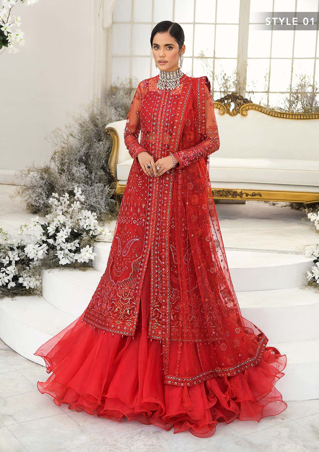 AIK-WEDDING FESTIVE '22 - LOOK 01 - Riwayat-e-khas