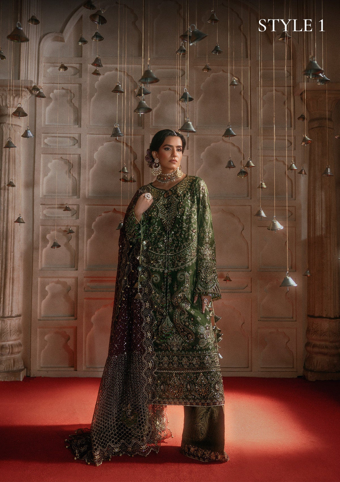 Aik Atelier | Aik Shaam 26 Vol 2 | Look B2605 - 1