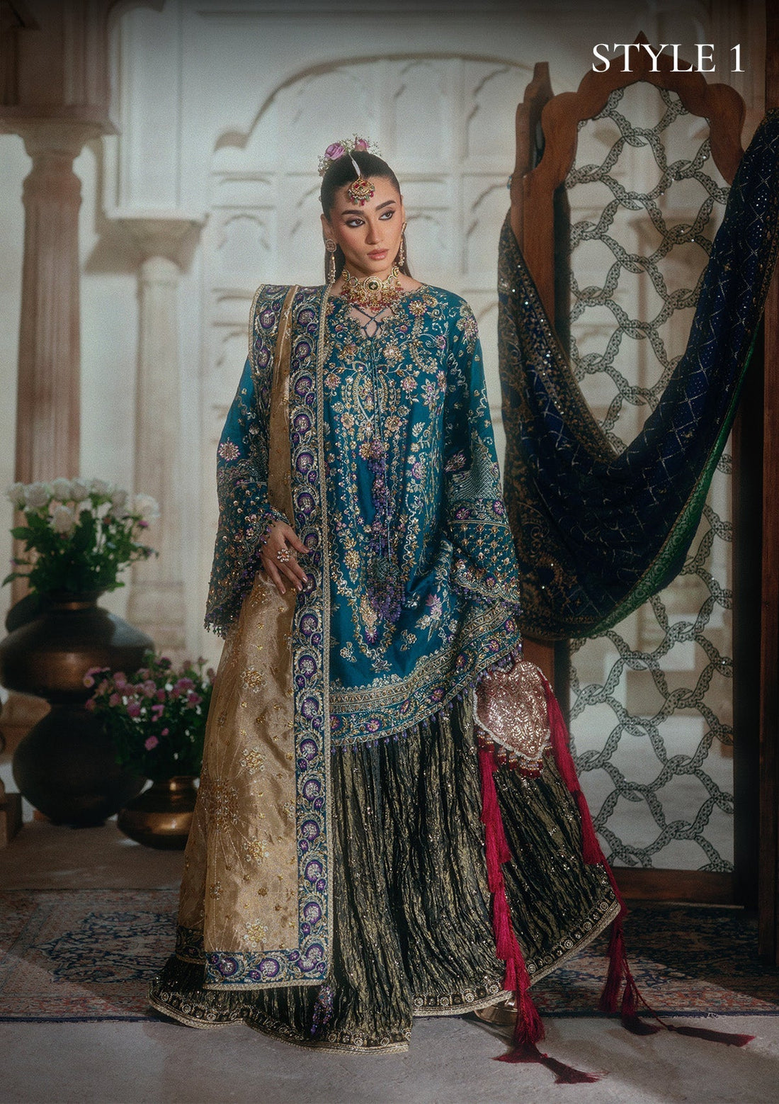 Aik Atelier | Aik Shaam 26 Vol 2 | Look B2607 - 1