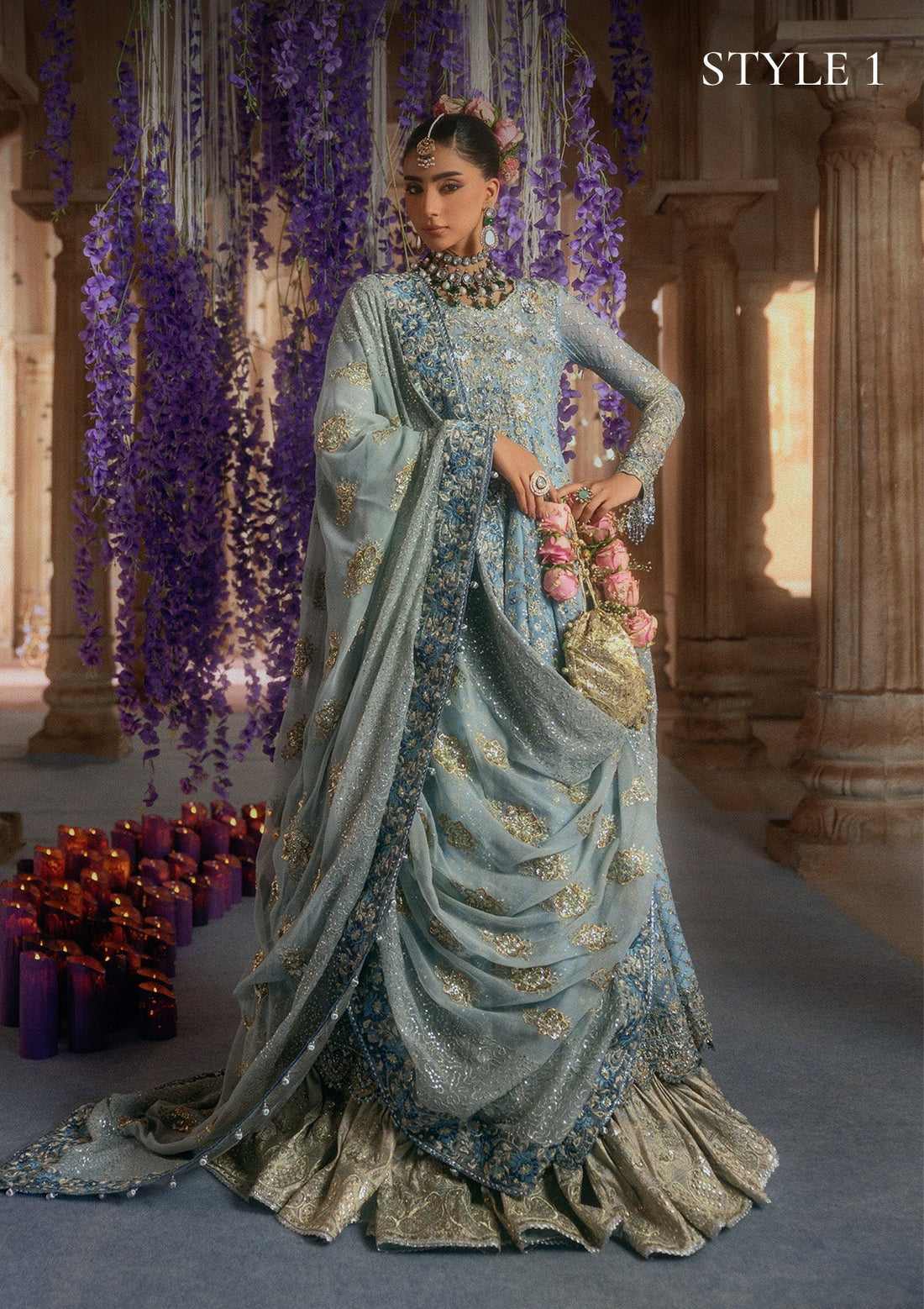 Aik Atelier | Aik Shaam 26 Vol 2 | Look B2608 - 1