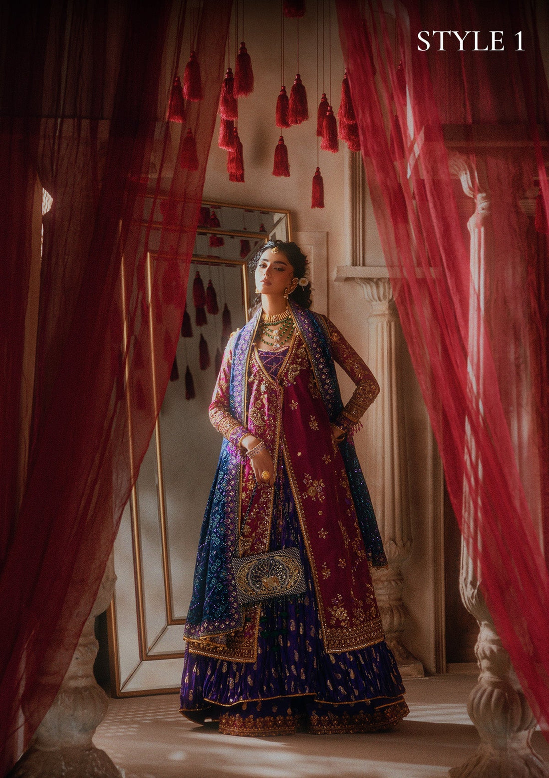 Aik Atelier | Aik Shaam 26 Vol 2 | Look B2610 - 1