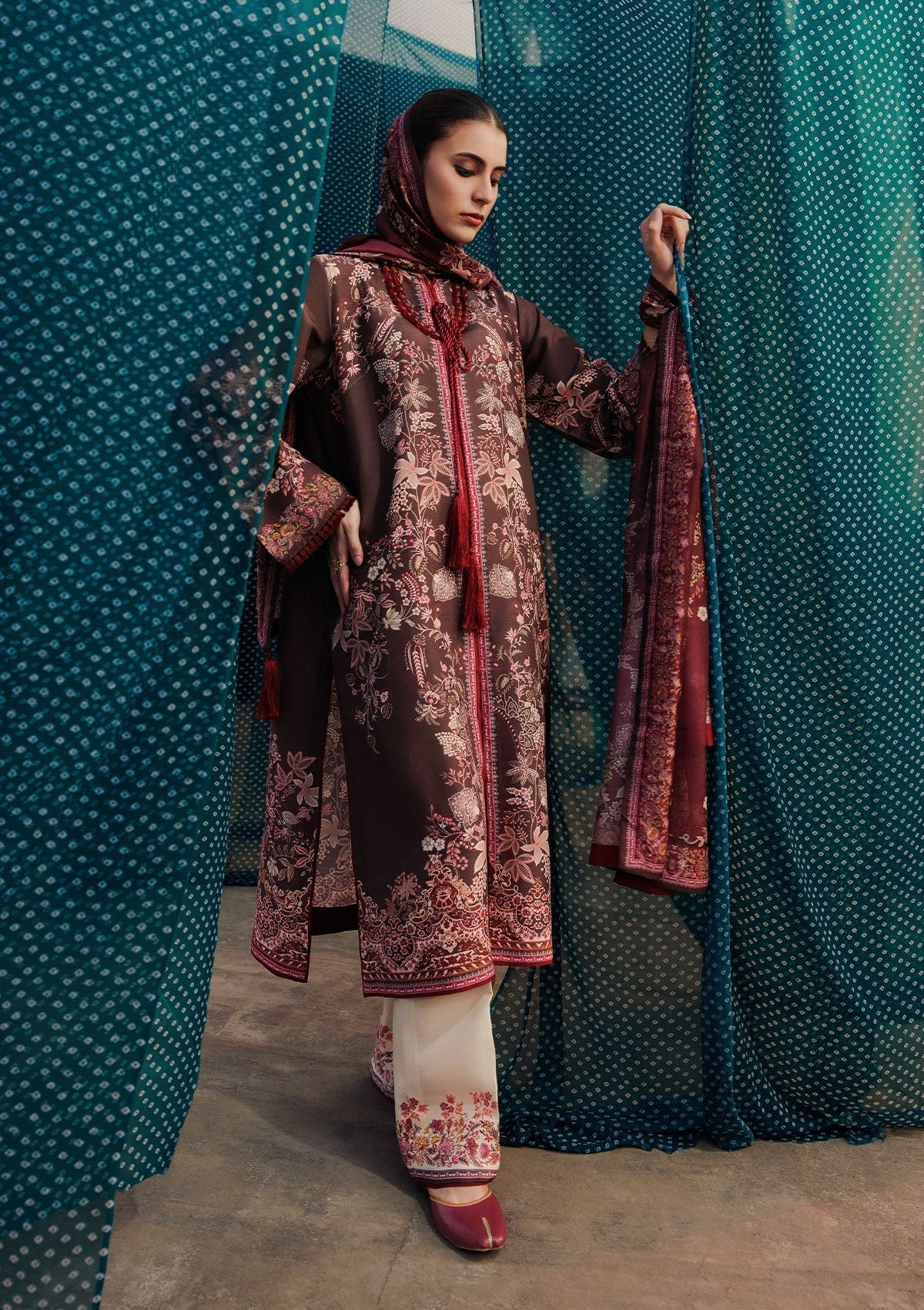 Aik Atelier | Roz Khaddar | AIK ROZ '25 D2 - LOOK 05