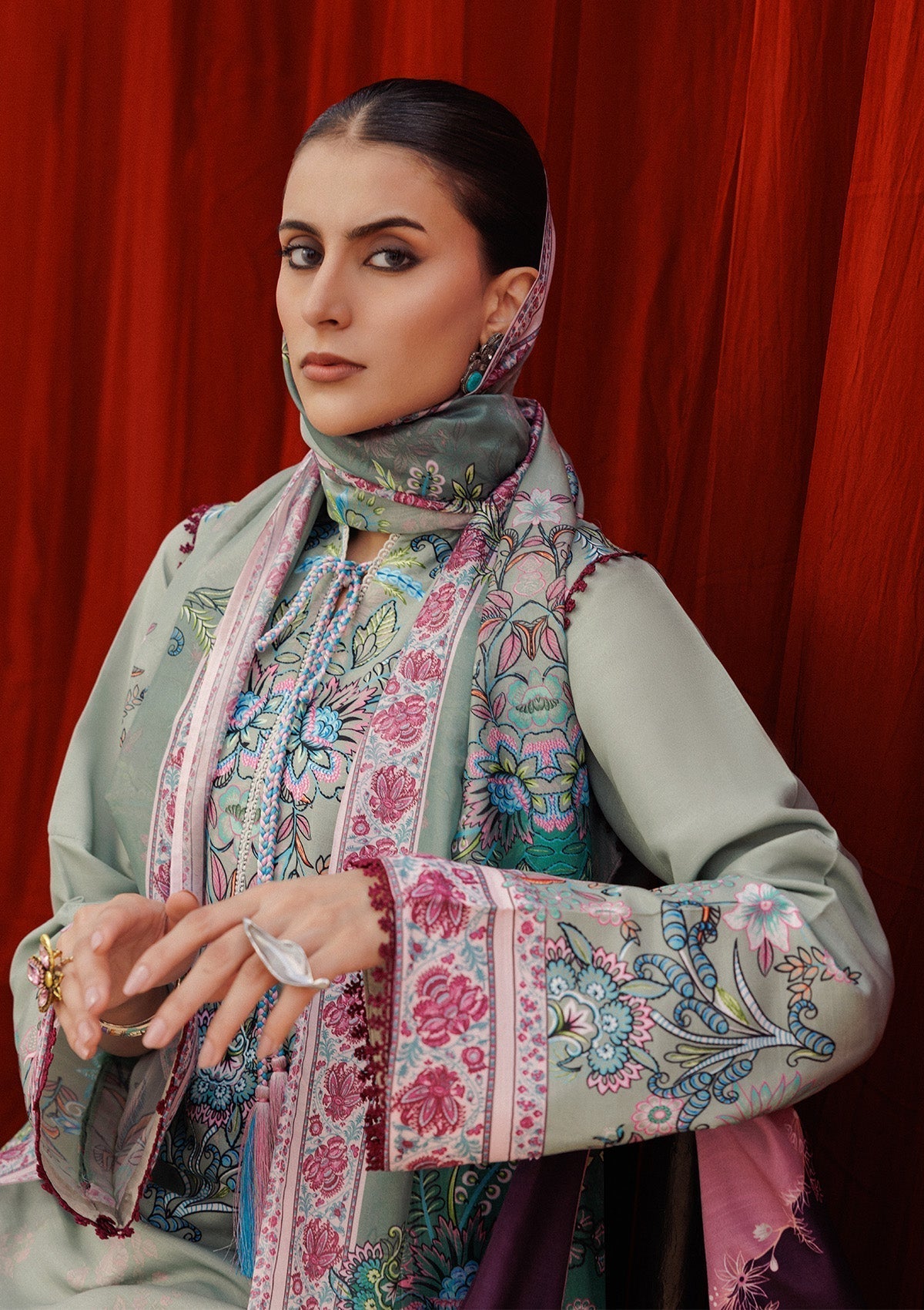 Aik Atelier | Roz Khaddar | AIK ROZ '25 D2 - LOOK 06
