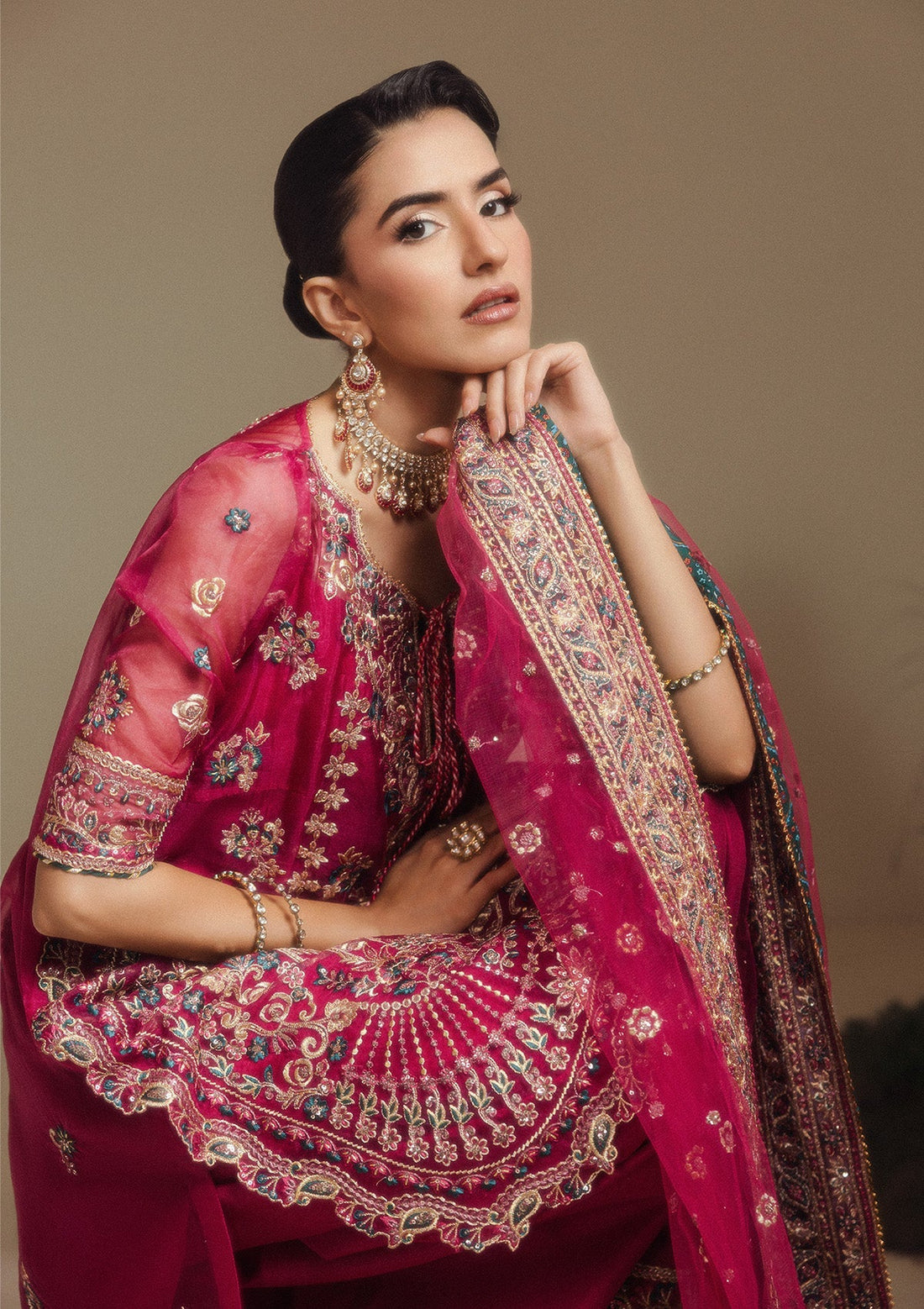 Aik Atelier | Aik Shaam 26 Vol 3 | Look C2605 - 1