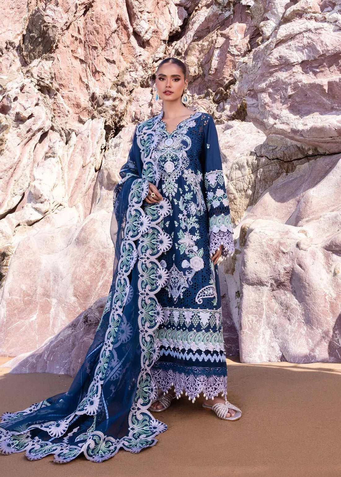 Akbar Aslam | Oasis Lawn 24 | Blue Bell - House Of Anaya