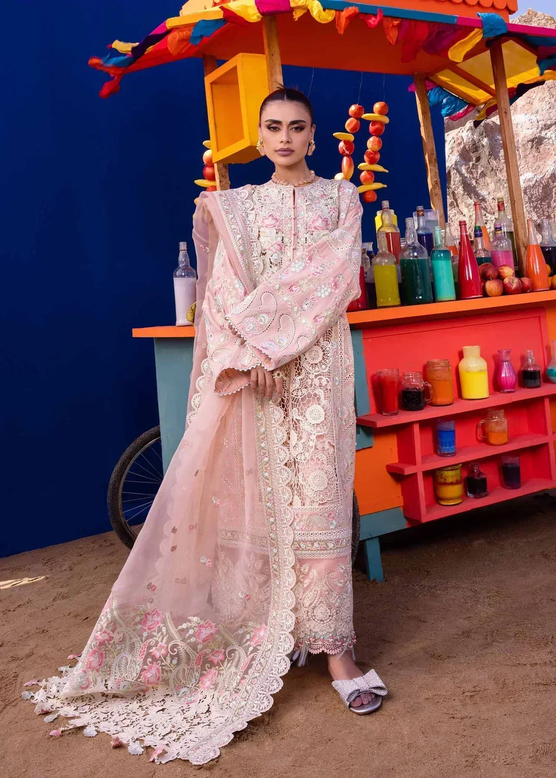 Akbar Aslam | Oasis Lawn 24 | Camellia - House Of Anaya