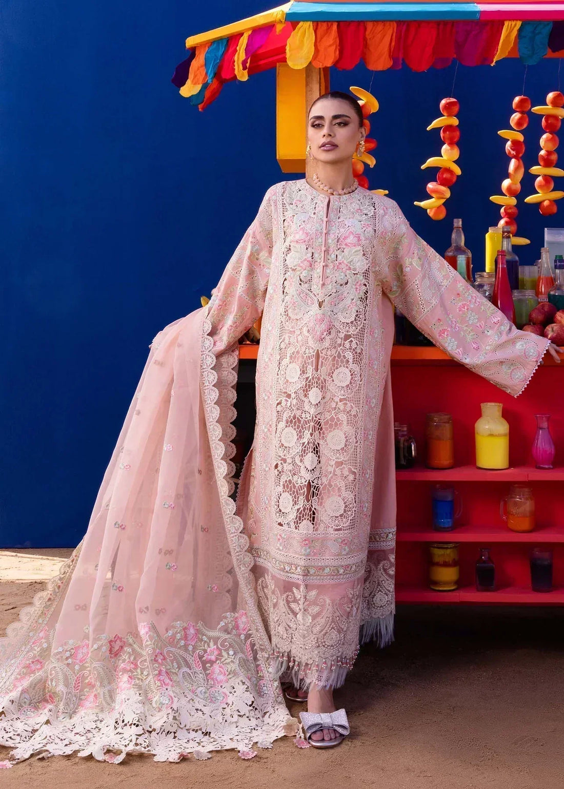 Akbar Aslam | Oasis Lawn 24 | Camellia - House Of Anaya
