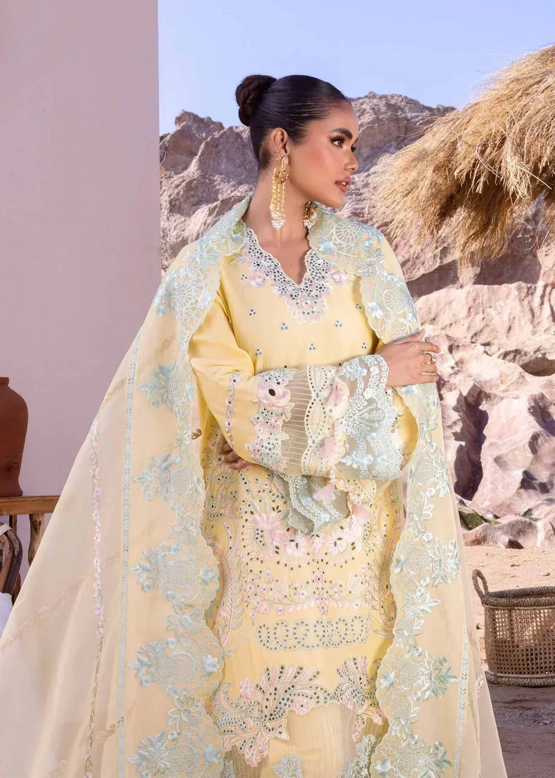 Akbar Aslam | Oasis Lawn 24 | Dahlia - House Of Anaya