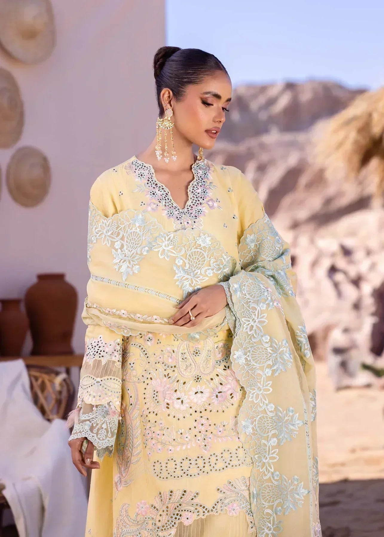 Akbar Aslam | Oasis Lawn 24 | Dahlia - House Of Anaya