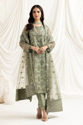 Alizeh | Dua Formals 23 | DUA-V02D02B-ALARA(PISTACHIO) - House Of Anaya