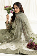 Alizeh | Dua Formals 23 | DUA-V02D02B-ALARA(PISTACHIO) - House Of Anaya