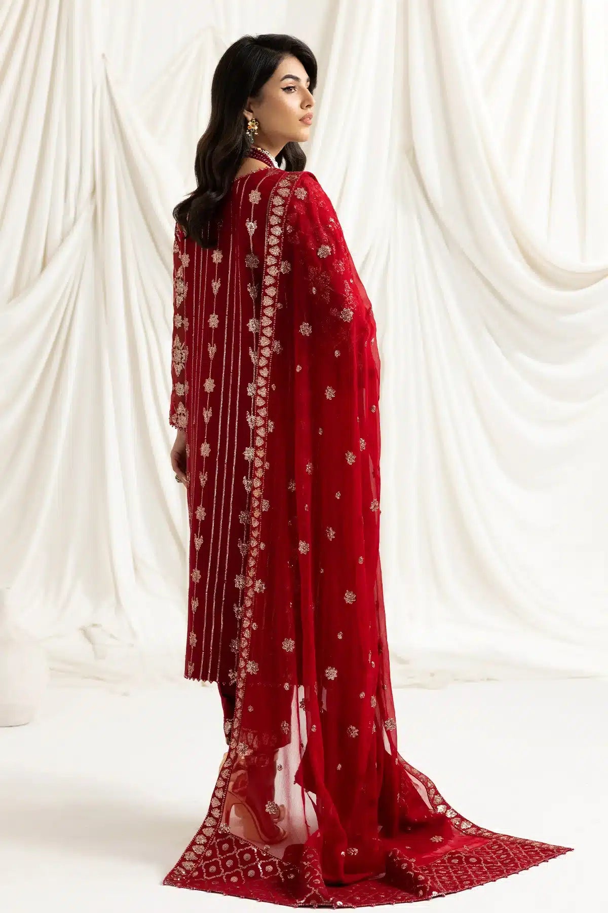 Alizeh | Dua Formals 23 | DUA-V02D02A-ALARA(RED) - House Of Anaya