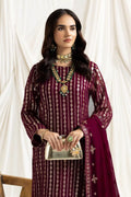 Alizeh | Dua Formals 23 | DUA-V02D03A-AYSAL(MAGENTA) - House Of Anaya