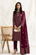 Alizeh | Dua Formals 23 | DUA-V02D03A-AYSAL(MAGENTA) - House Of Anaya