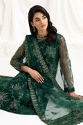 Alizeh | Dua Formals 23 | DUA-V02D05A-ELNAZ(GREEN) - House Of Anaya