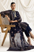 Alizeh | Dua Formals 23 | DUA-V02D01A- AIREEN(NAVY BLUE) - House Of Anaya