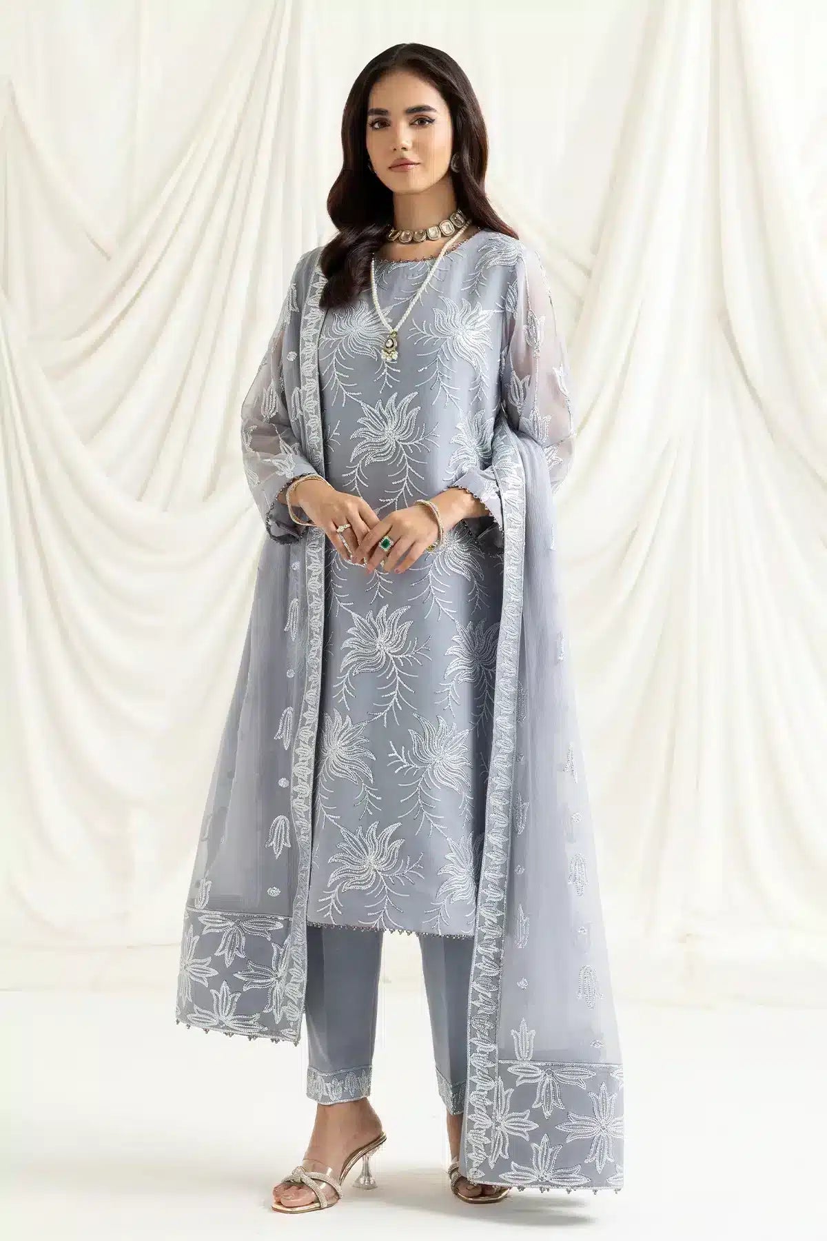 Alizeh | Dua Formals 23 | DUA-V02D05B-ELNAZ(Black) - House Of Anaya
