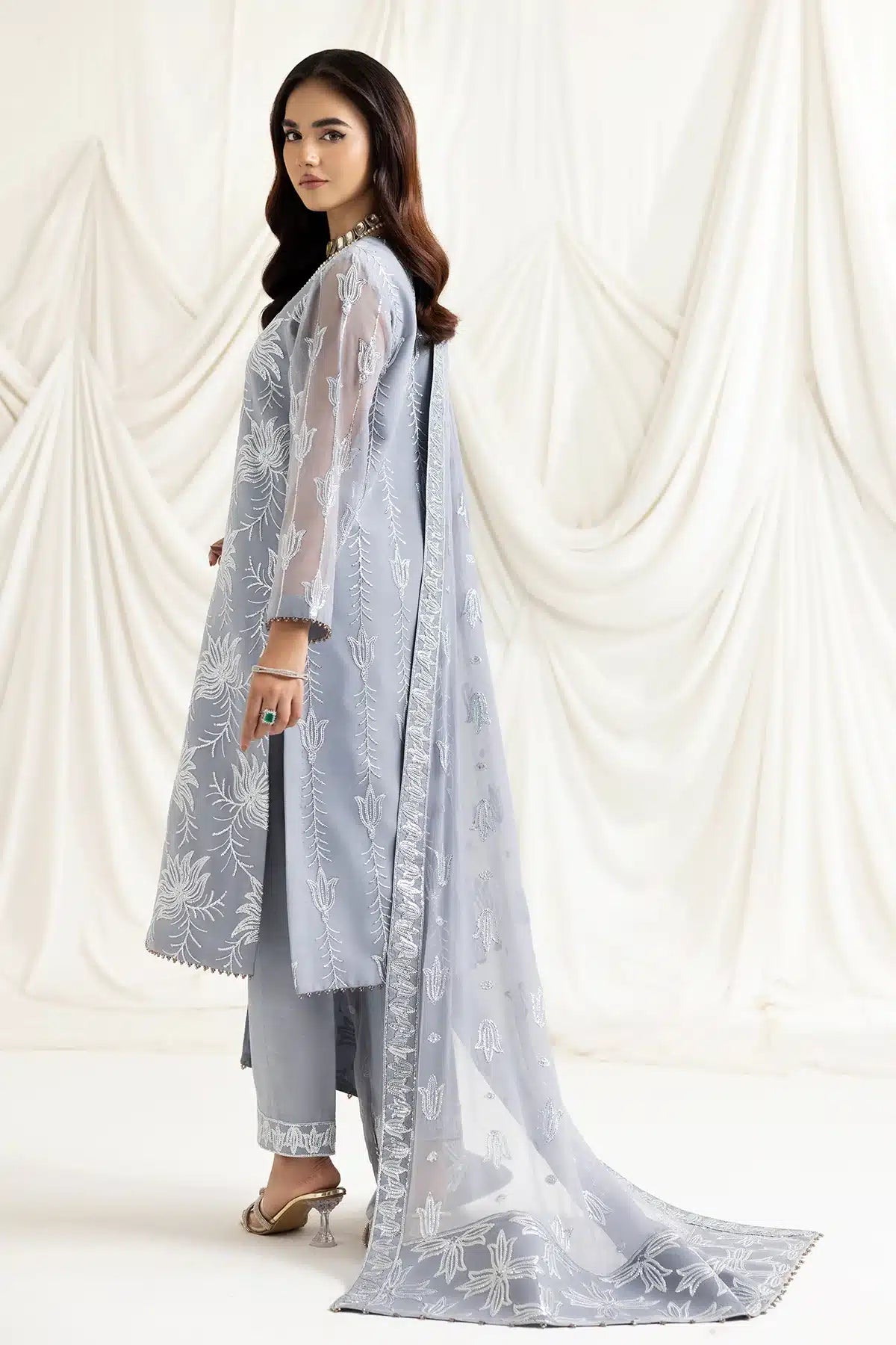 Alizeh | Dua Formals 23 | DUA-V02D05B-ELNAZ(Black) - House Of Anaya