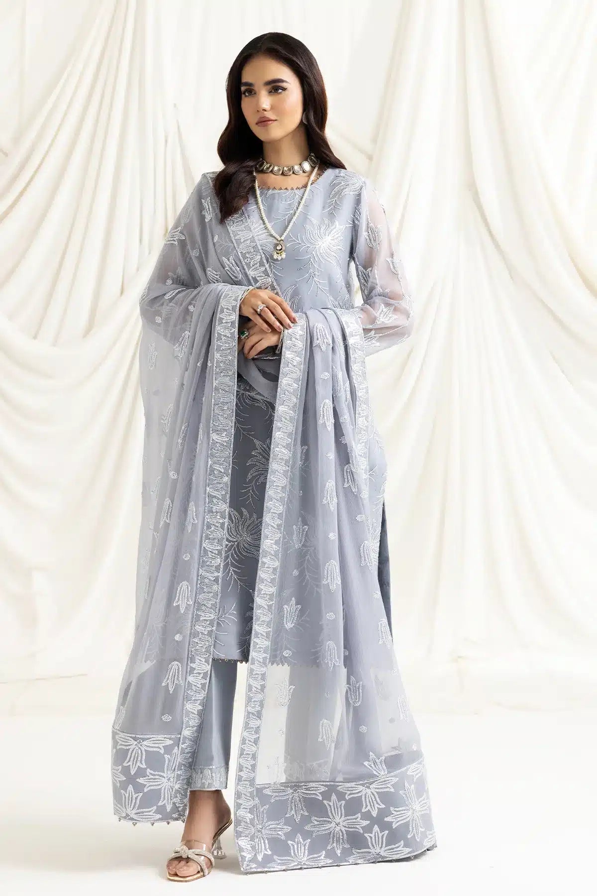 Alizeh | Dua Formals 23 | DUA-V02D05B-ELNAZ(Black) - House Of Anaya