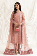 Alizeh | Dua Formals 23 | DUA-V02D04B-NAZIK(PINK) - House Of Anaya