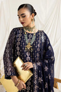 Alizeh | Dua Formals 23 | DUA-V02D01A- AIREEN(NAVY BLUE) - House Of Anaya