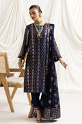 Alizeh | Dua Formals 23 | DUA-V02D01A- AIREEN(NAVY BLUE) - House Of Anaya