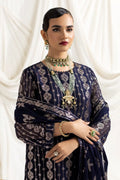 Alizeh | Dua Formals 23 | DUA-V02D01A- AIREEN(NAVY BLUE) - House Of Anaya