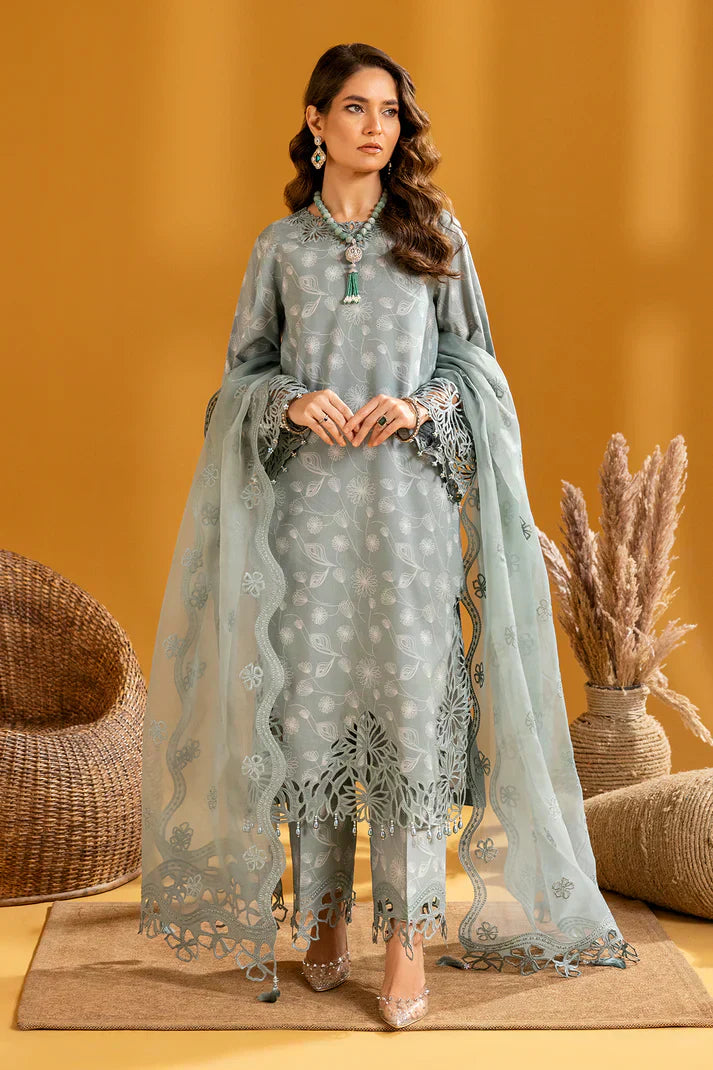 Alizeh | Maahi Embroidered Lawn | Nyra - House Of Anaya