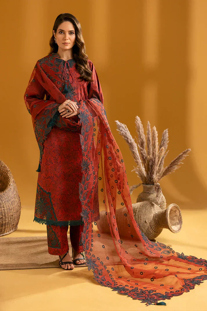 Alizeh | Maahi Embroidered Lawn | Mira - House Of Anaya
