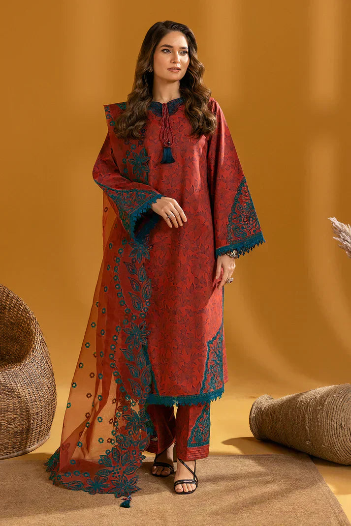 Alizeh | Maahi Embroidered Lawn | Mira - House Of Anaya