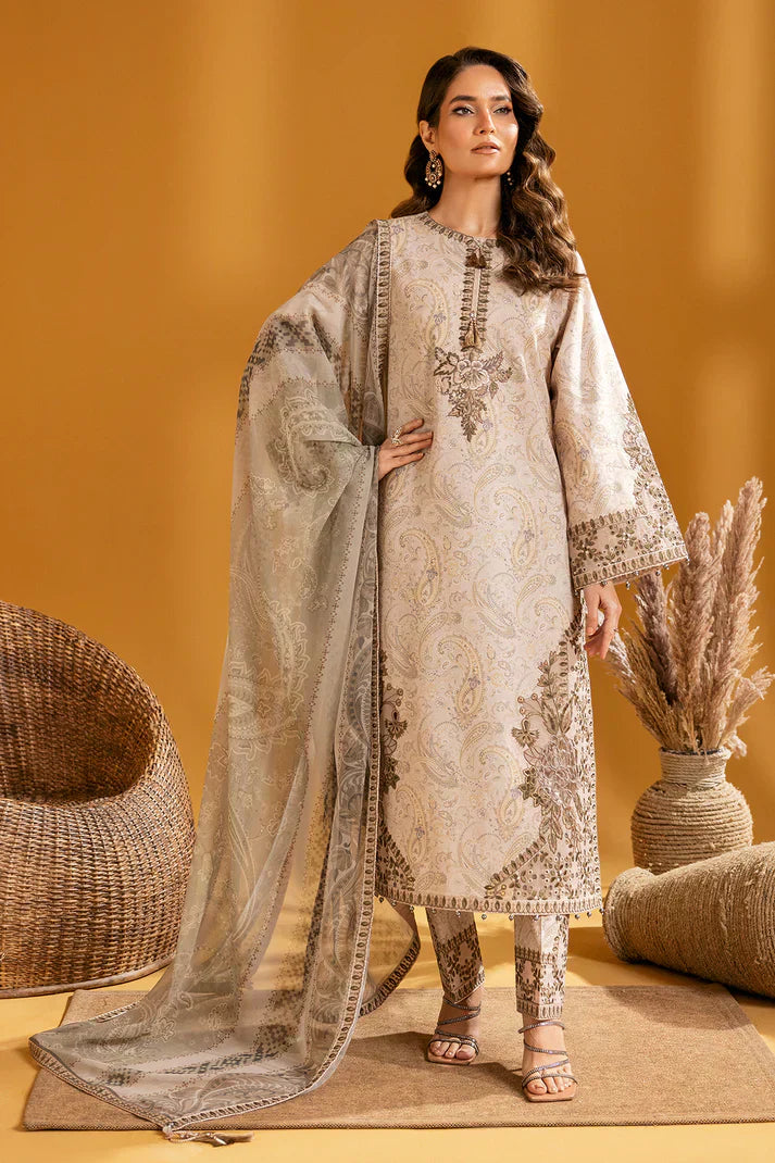 Alizeh | Maahi Embroidered Lawn | Hira - House Of Anaya