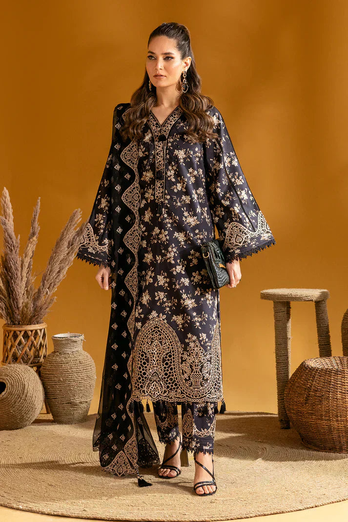 Alizeh | Maahi Embroidered Lawn | Tara - House Of Anaya