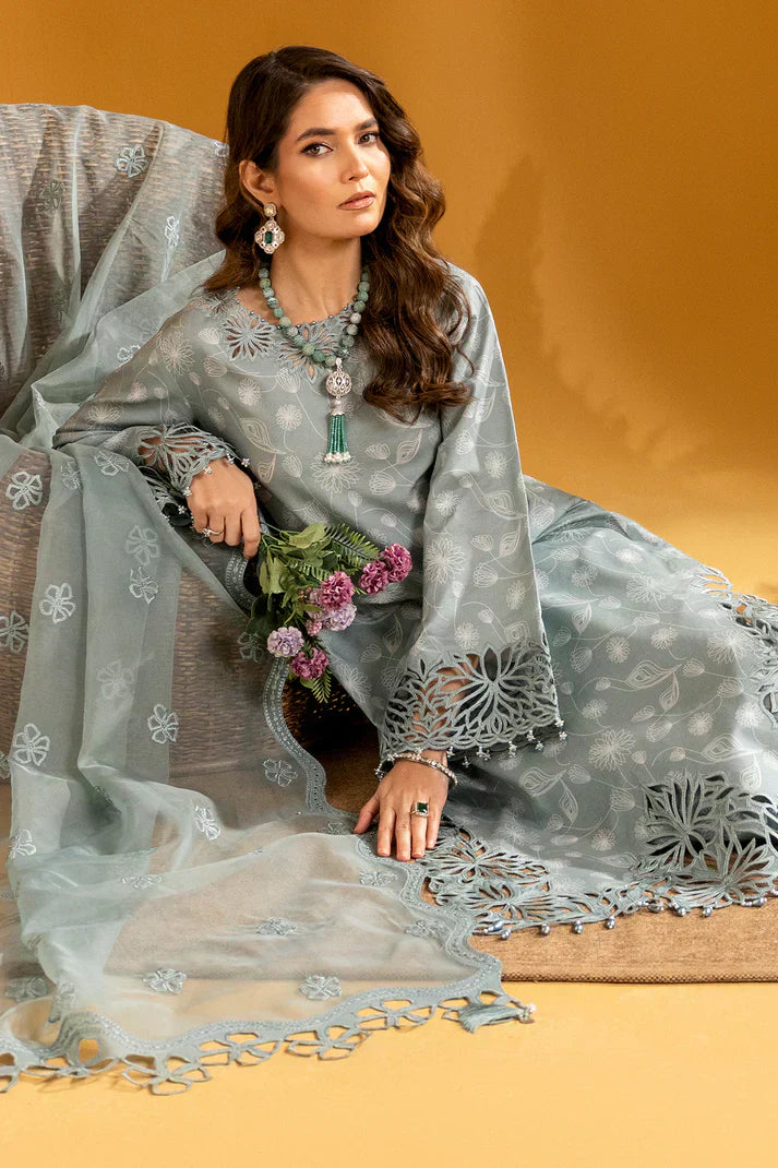 Alizeh | Maahi Embroidered Lawn | Nyra - House Of Anaya