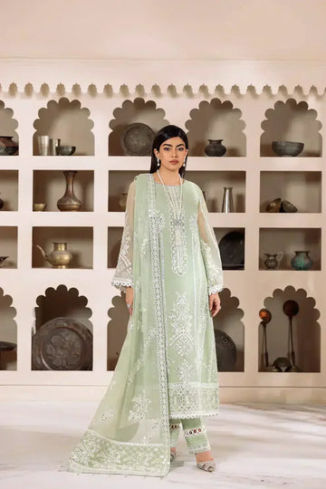 Alizeh | Dua Formals 23 | DUA-V01D04A- MEHRUNISA ( PISTA ) - House Of Anaya
