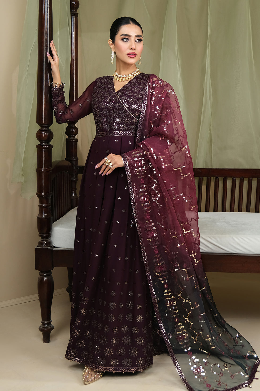 Alizeh | Formals Collection | ZURI UF-V03D03 - House Of Anaya
