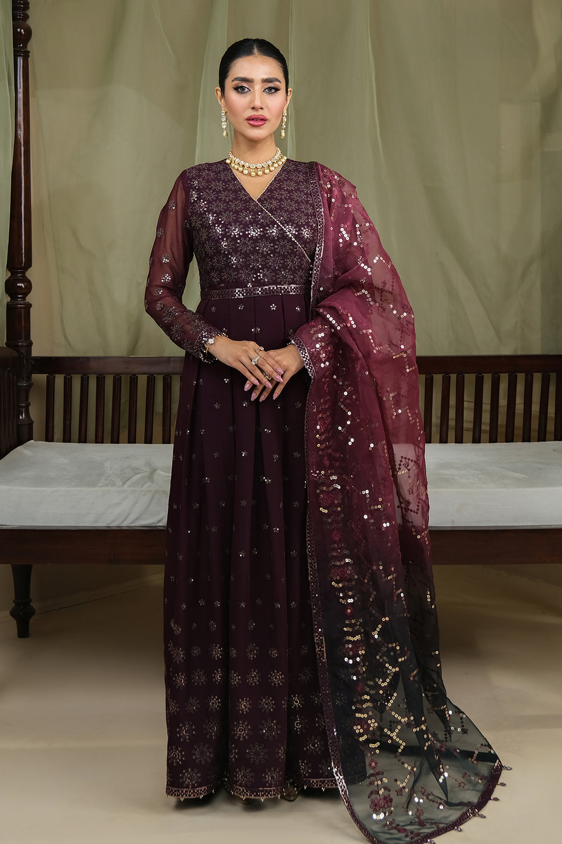 Alizeh | Formals Collection | ZURI UF-V03D03 - House Of Anaya