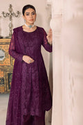 Alizeh | Dua Formals 23 | DUA-V01D03A- SYLVI ( PURPLE ) - House Of Anaya