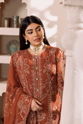 Alizeh | Dua Formals 23 | DUA-V01D02A- LYRA ( RUST ) - House Of Anaya