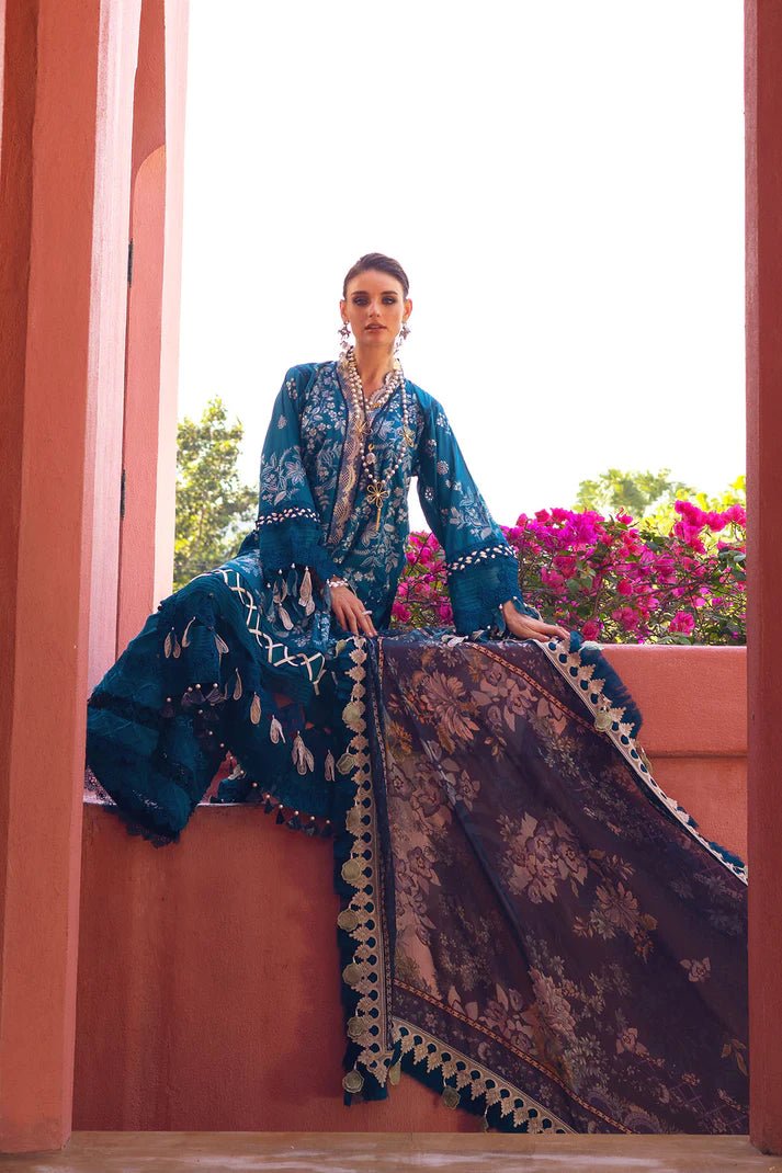 Annus Abrar | Neroli Luxury Lawn | Riba