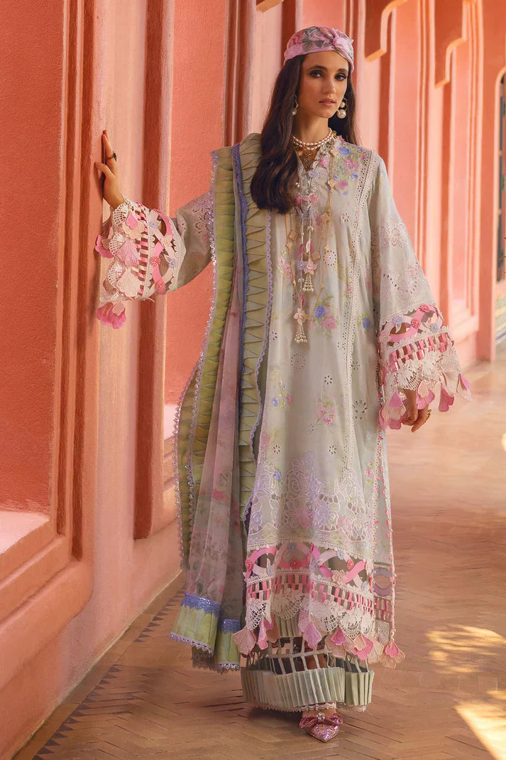 Annus Abrar | Neroli Luxury Lawn | Amafah - House of Zarish