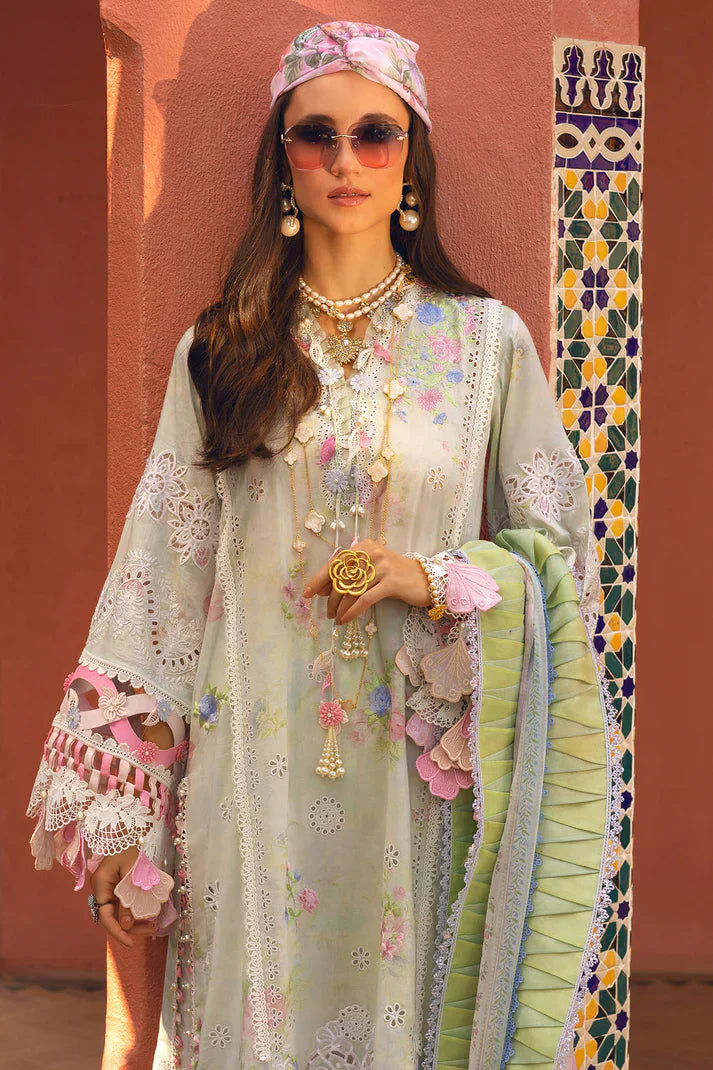 Annus Abrar | Neroli Luxury Lawn | Amafah - House of Zarish