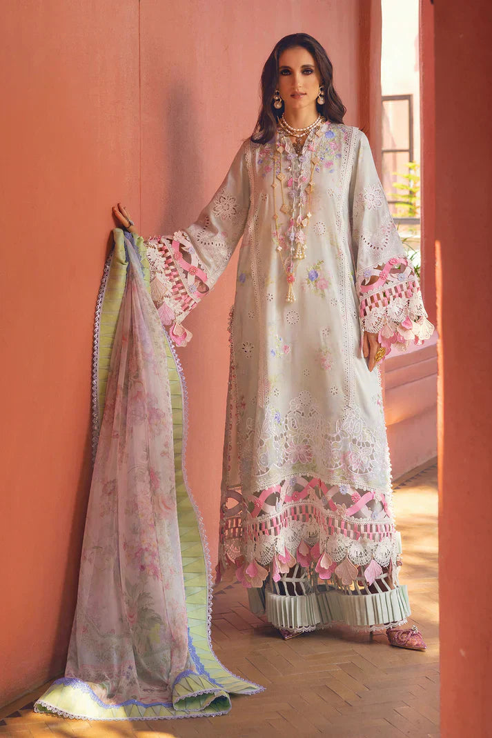 Annus Abrar | Neroli Luxury Lawn | Amafah - House of Zarish