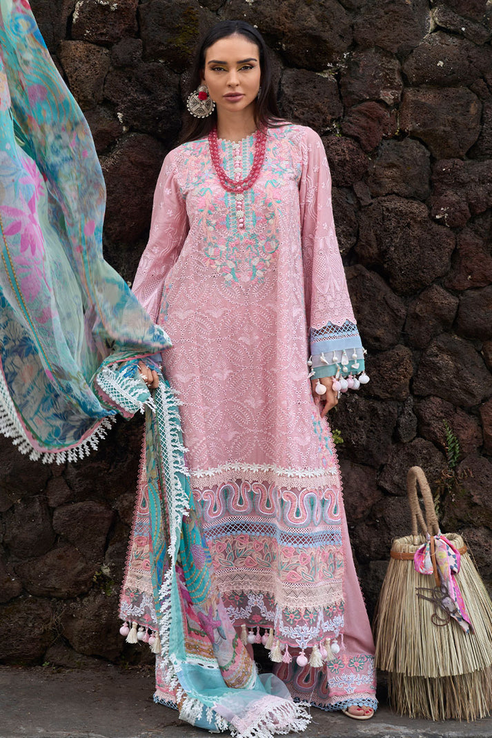 Ansab Jahangir | Zoha Lawn 24 | Peony - House Of Anaya