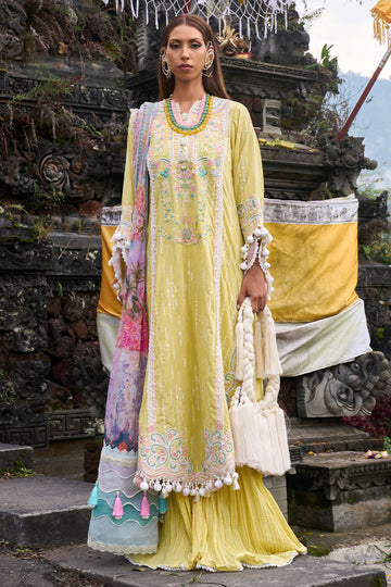 Ansab Jahangir | Zoha Lawn 24 | MARIGOLD - House Of Anaya