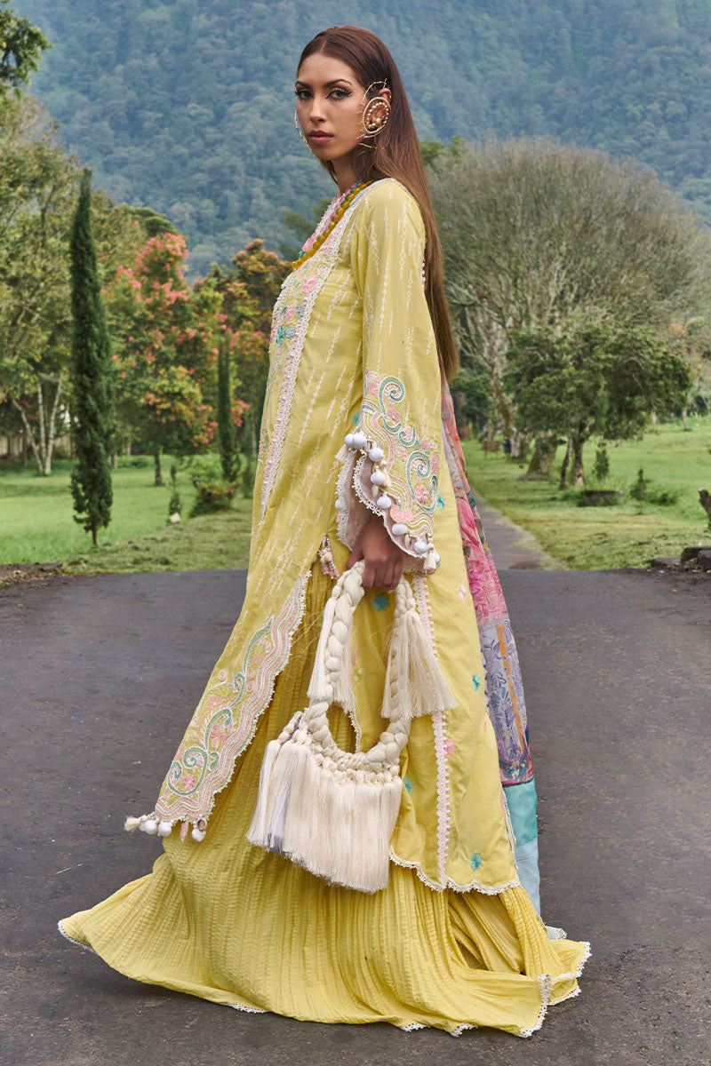 Ansab Jahangir | Zoha Lawn 24 | MARIGOLD - House Of Anaya