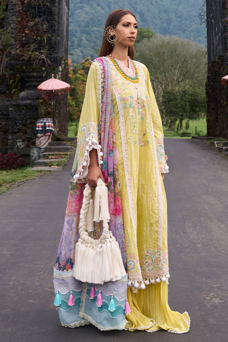 Ansab Jahangir | Zoha Lawn 24 | MARIGOLD - House Of Anaya